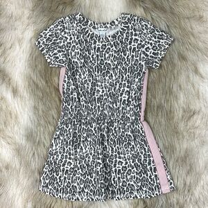 Size 4-5 Splendid Short Sleeve Cheetah Animal Print Dress